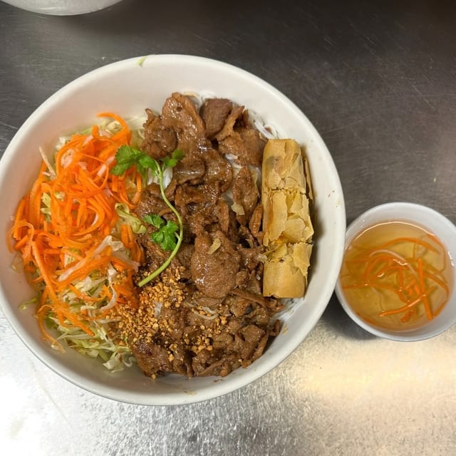 Grilled Beef Vermicelli.
