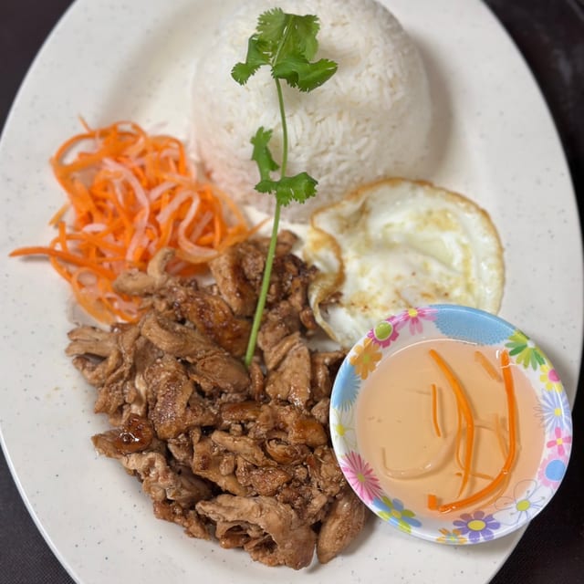 Grilled Chicken Steamed Rice.