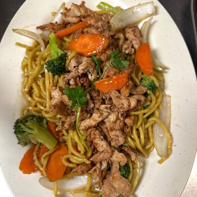 Grilled Pork Lomein.